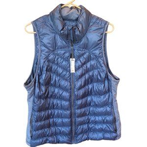 Tangerine Women's Puffer Vest Blue Size XXL